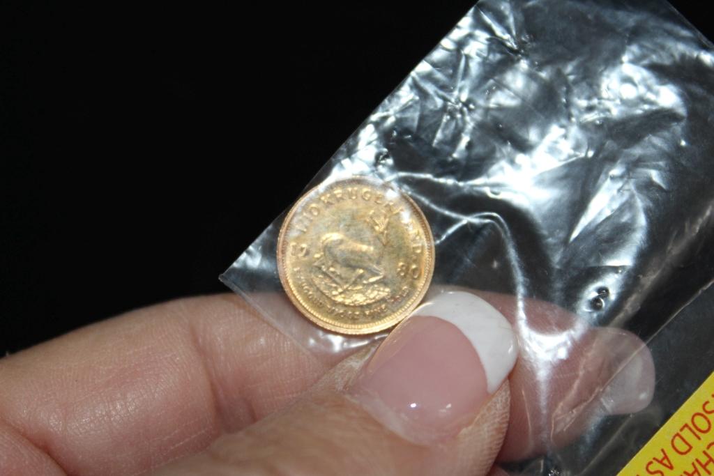 1980 Krugerrand Gold Coin