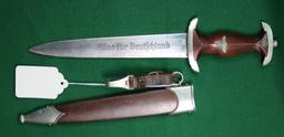 WWII German SA Dagger by Gebruder Heller