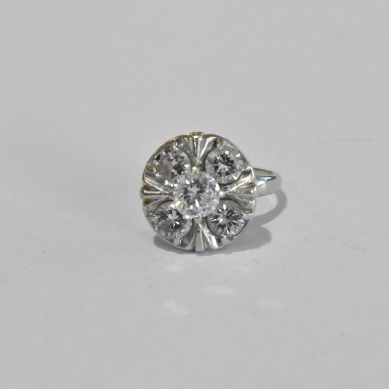 1.98ct Diamond Estate Ring 14kt