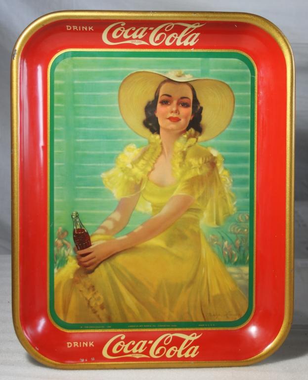 1938 Drink Coca Cola Tray