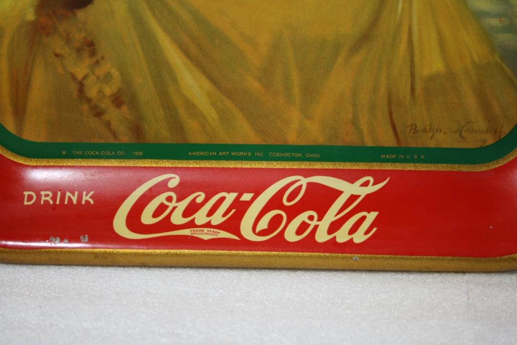 1938 Drink Coca Cola Tray