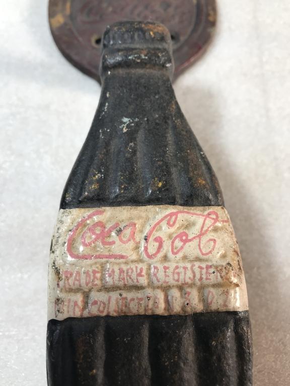 Coca Cola Cast Iron Door Pull