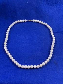 14kt Pearl Necklace