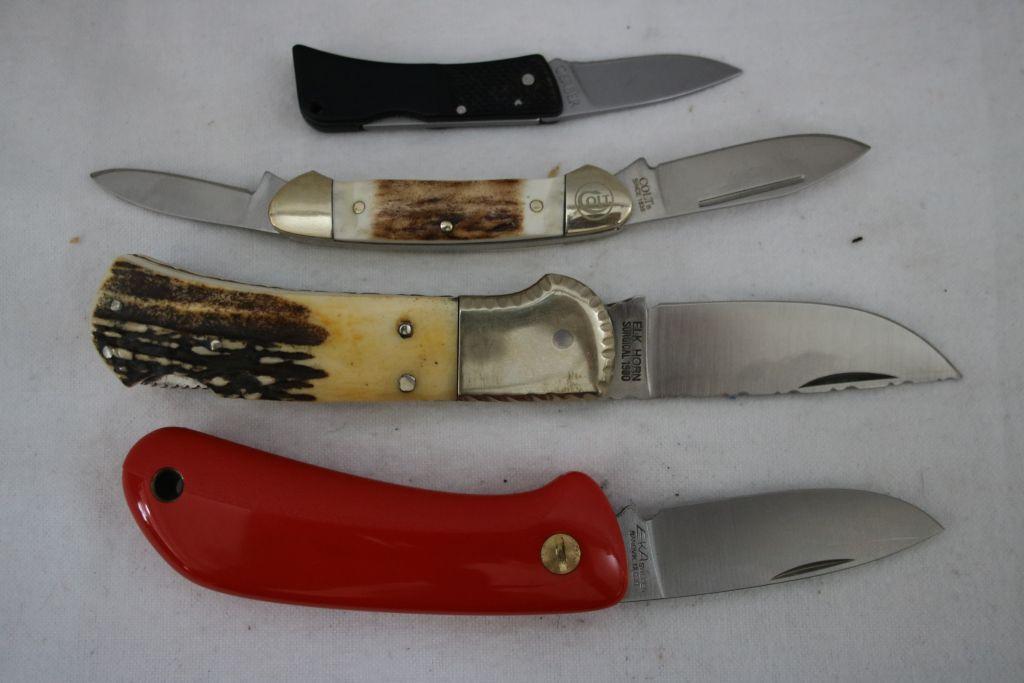 4 Pocket Knives