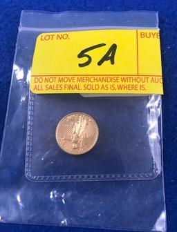 2014 Liberty $5.00 Gold Coin