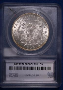 1885 Silver Dollar Toned Obverse