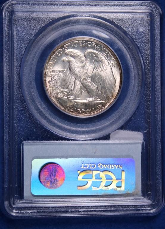 1946 MS63, PCGS, Walking Liberty Half Dollar