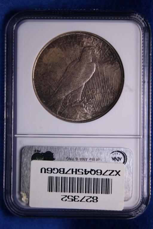 1923 MS64, NGC Silver Peace Dollar