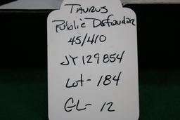 Taurus Public Defender Revolver, 45/410
