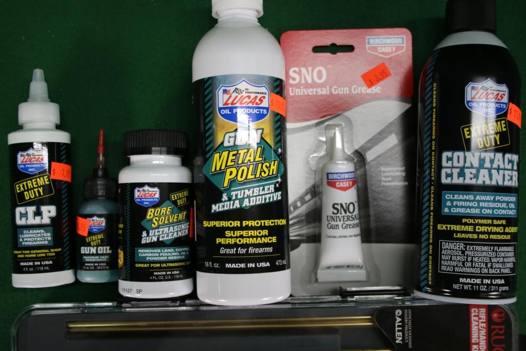 Firearms Cleaning Assortment