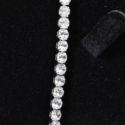 8.11 ct White Topaz Necklace