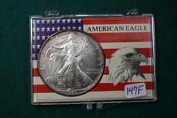 6- Silver American Eagles