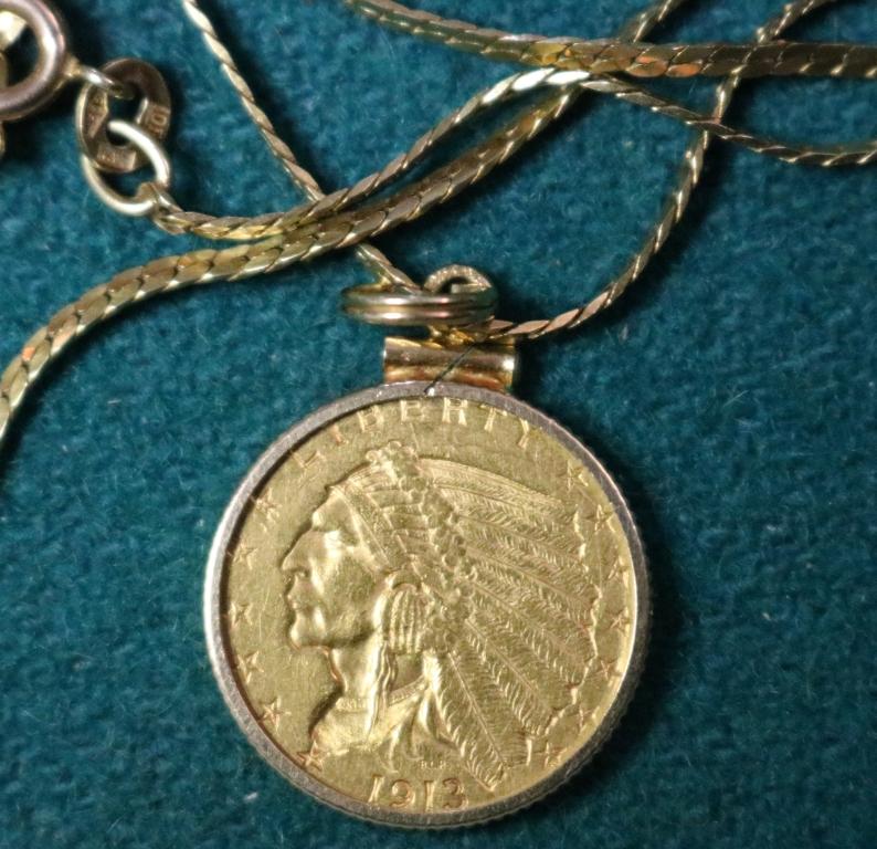 1913 $2.50 Gold Dollar Coin