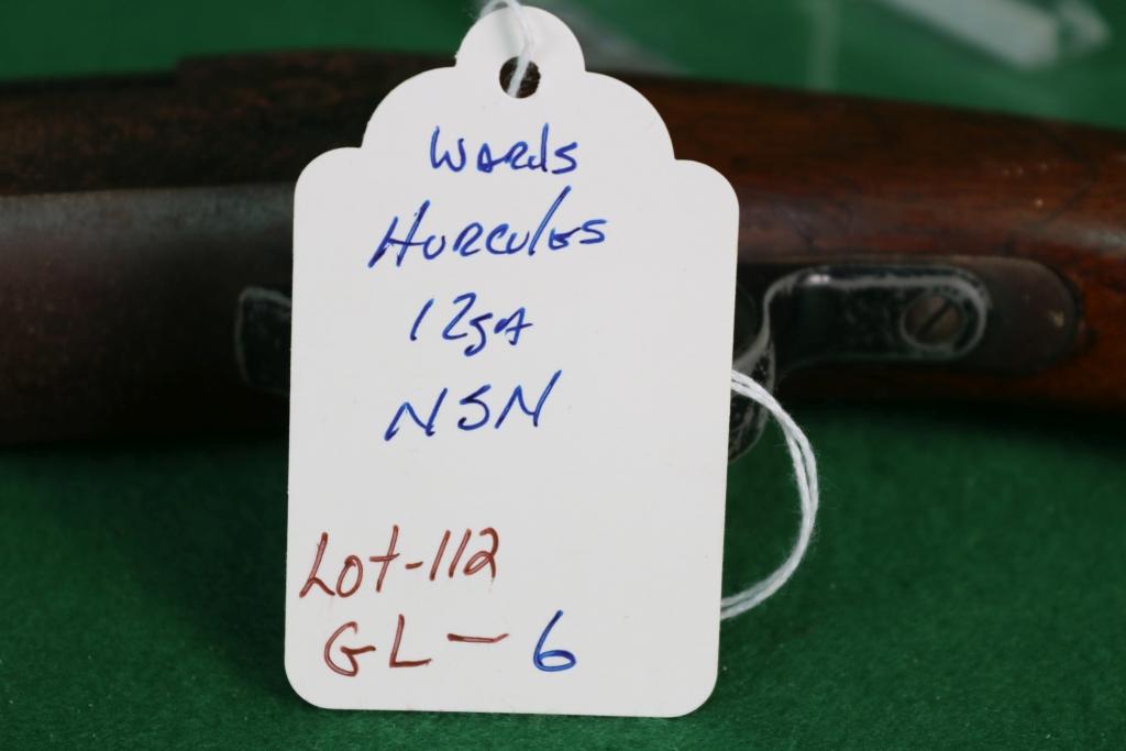 Wards Hercules Single Shot Shotgun, 12ga.