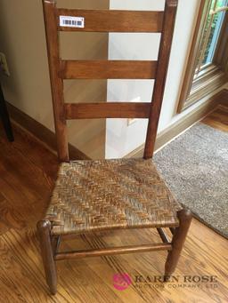 Rush bottom chair