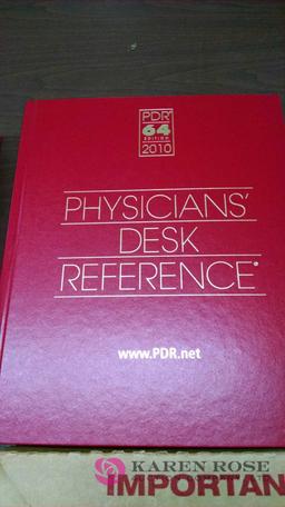 Physicians Desk Reference books