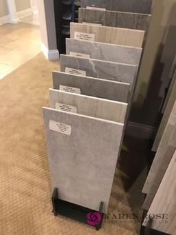 All ceramic tile samples