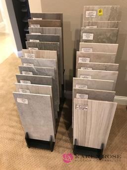 All ceramic tile samples