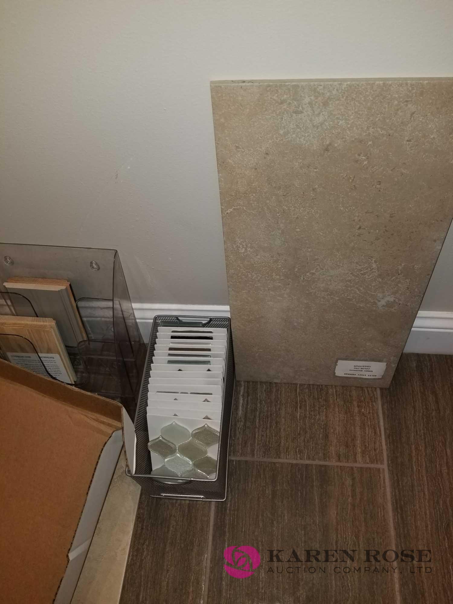 Lot of Sample Stone, Tile and Glass