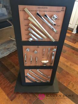 Knob display cabinet