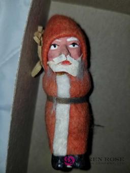 Lot of 3 Vintage Santas