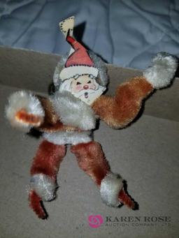 Lot of 2 Vintage Santas