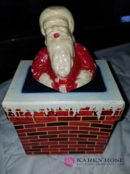 Lot of 2 Vintage Santas