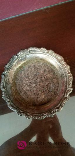 Silver Bowls and Tray