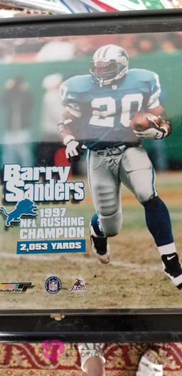 Barry Sanders Plaque