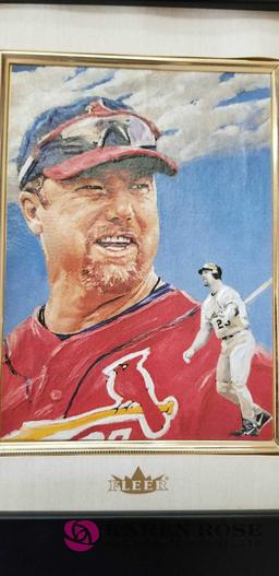 Brushstrokes Picture of Mark McGwire