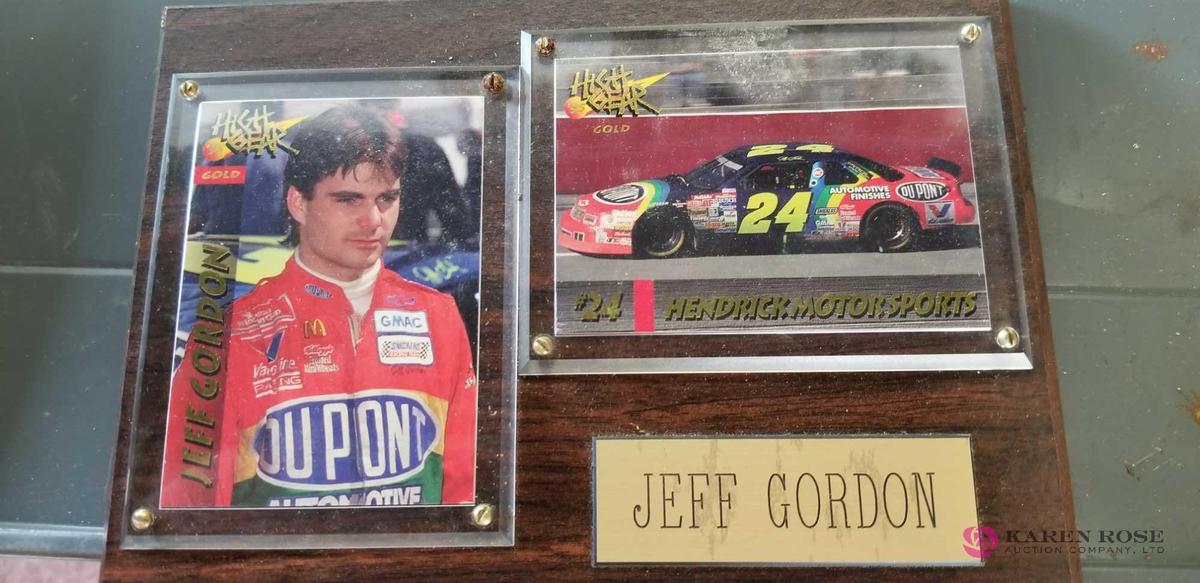 Jeff Gordon Plaque