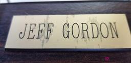 Jeff Gordon Plaque