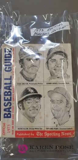 1973 and 1976 Official Baseball Guides