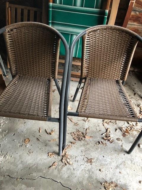 2 Rattan Chairs