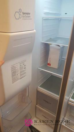 LG side-by-side refrigerator