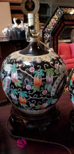 Pair of Asian Lamps