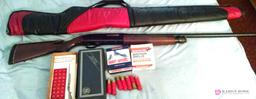 Winchester slide action Model 1200 shotgun with ammo