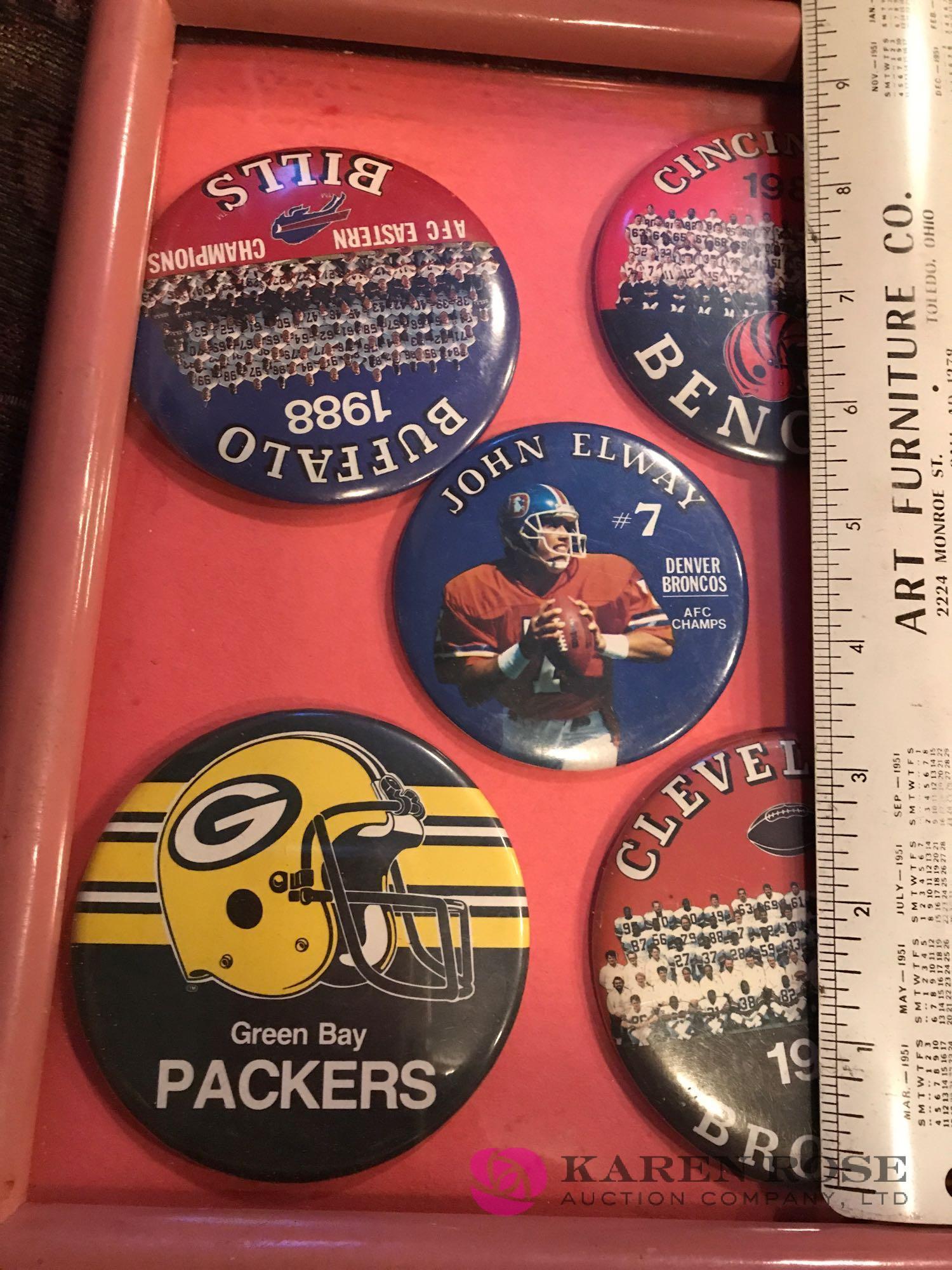 NFL 1986/88/Collector badges