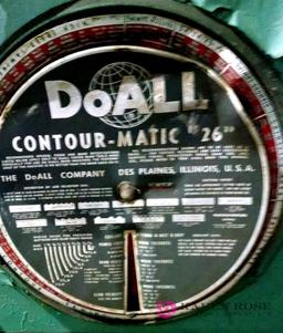 DoAll Contour Matik industrial band saw