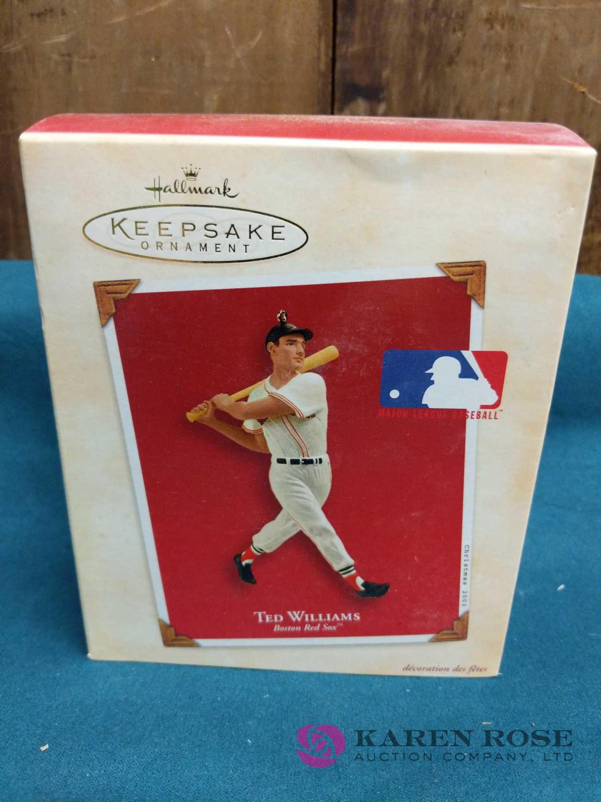 Ted Williams Hallmark Keepsake Ornament