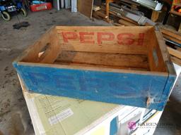 Pepsi advertising pop crate