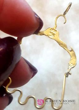 14 karat gold hanger charm