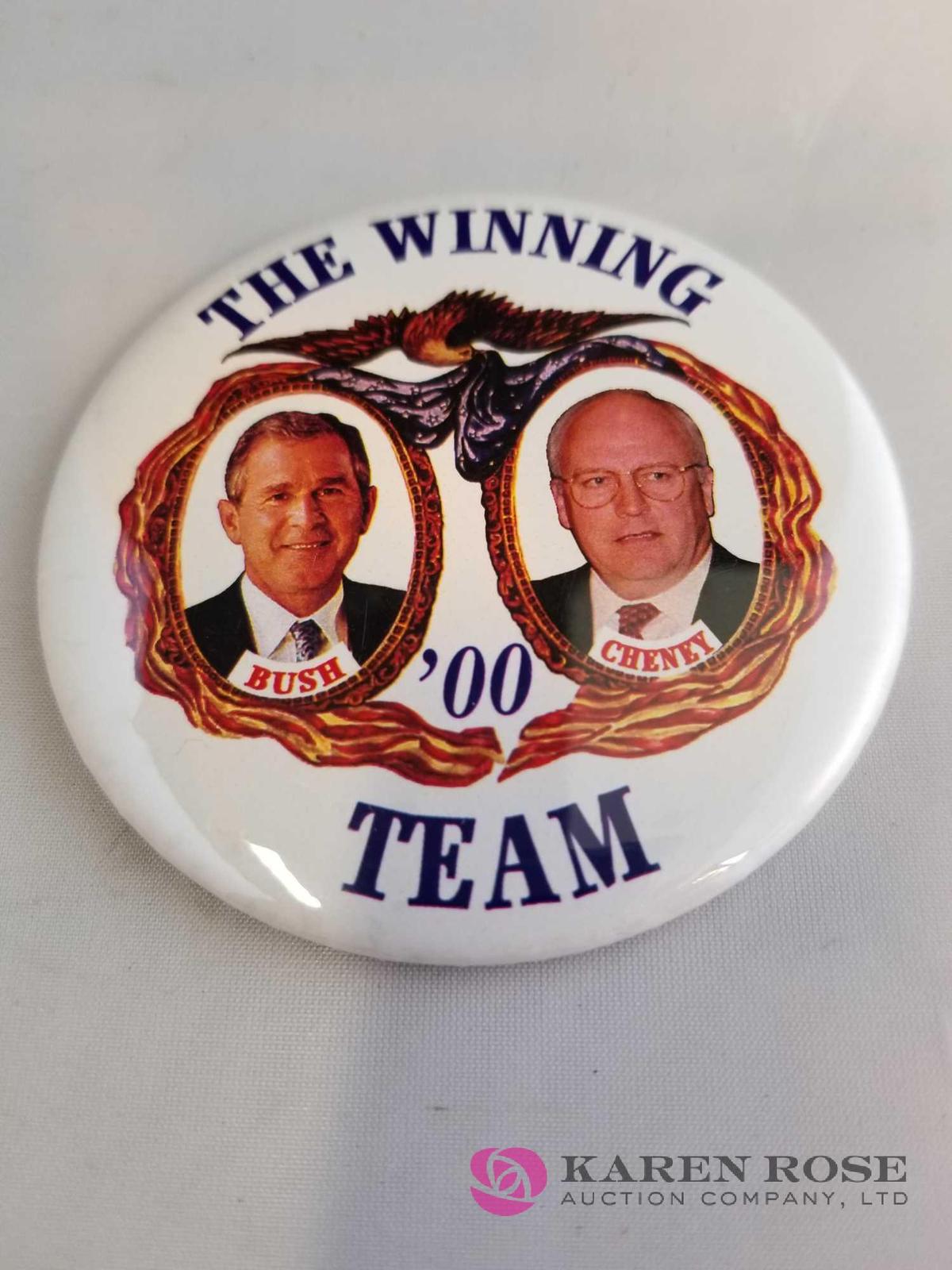 Bush/Chaney Political Buttons