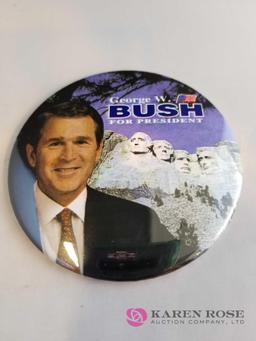 Bush/Chaney Political Buttons