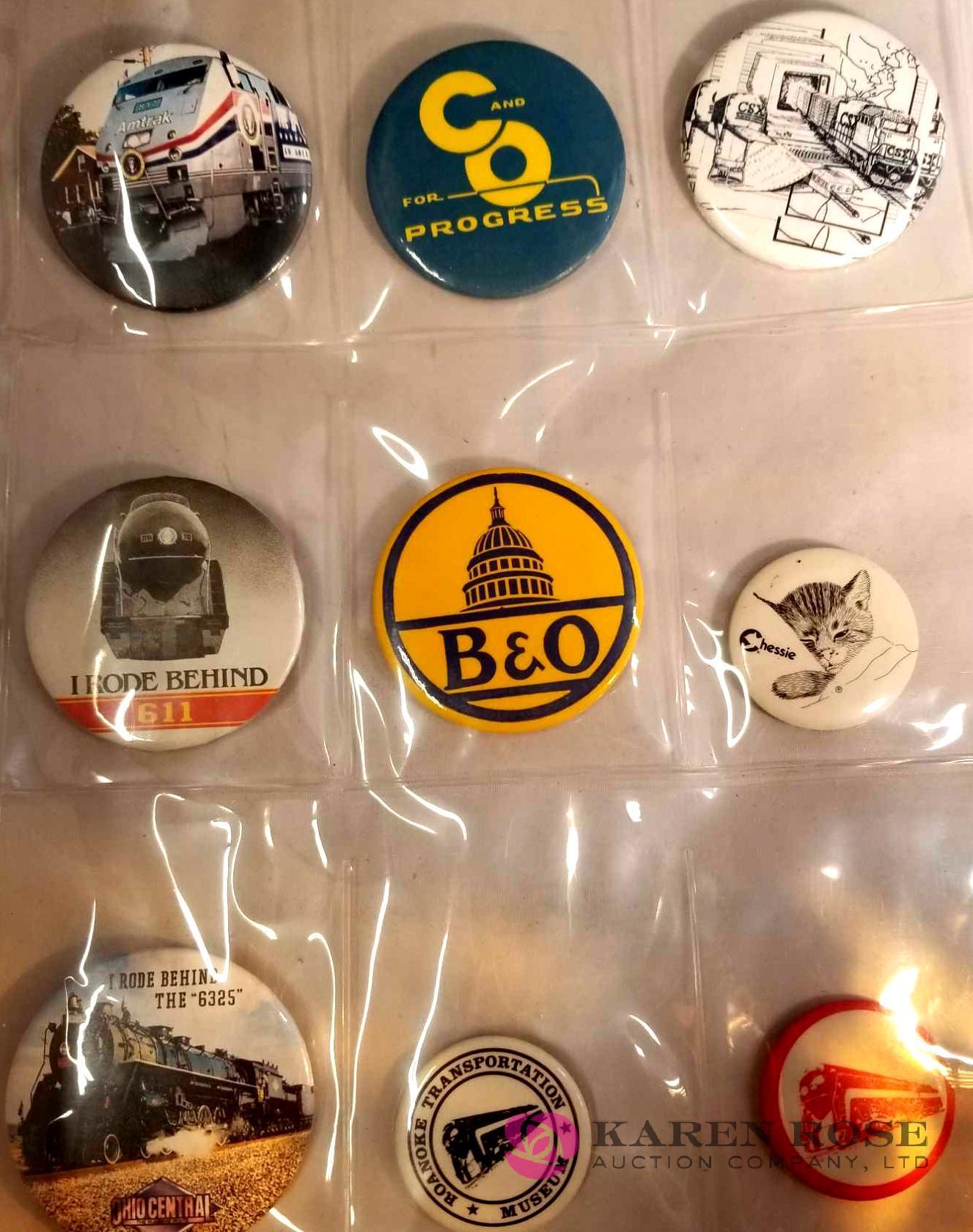 Railroad Badges