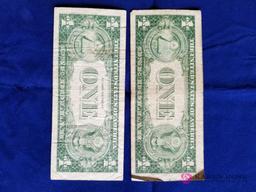 Four One Dollar Silver Certificates