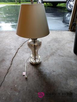28 inch tall glass lamp