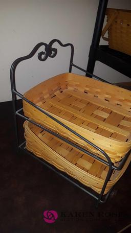 Longaberger file basket