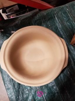 Pampered Chef Pitcher, Bowls And Baking Pan