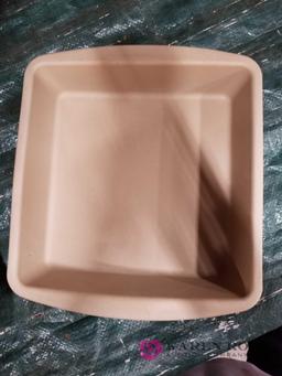 Pampered Chef Pitcher, Bowls And Baking Pan